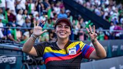 Sara López es campeona del mundo en Tiro con Arco compuesto.