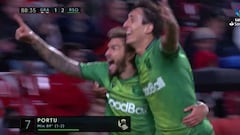 Real Sociedad alcanzó al Madrid y al Barça con estos goles