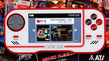 Evercade, la nueva consola port¨¢til retro con cartuchos, ya tiene fecha en Espa?a