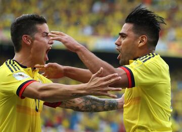 En imágenes Colombia vs Brasil por Eliminatoria