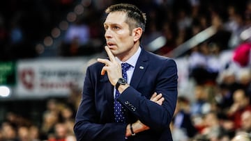 Natxo Lezcano, entrenador del Movistar Estudiantes.