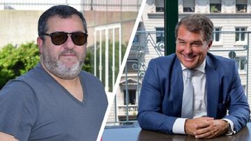 Raiola y Laporta se reunieron hoy en Turín.