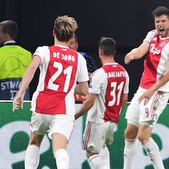 Resumen y goles del Ajax-AEK de la Champions League