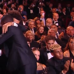 La reacción de Raphinha según le dieron el Balón de Oro a Dembélé: viral al instante