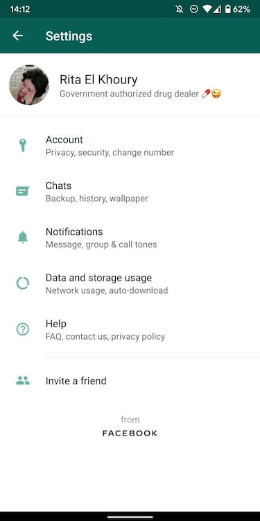 Por qué sale el logo de Facebook cuando abres WhatsApp