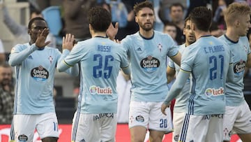 19/02/17 PARTIDO PRIMERA DIVISION
CELTA DE VIGO - OSASUNA
Gol de Pionne Sisto GOL 1-0 ALEGRIA