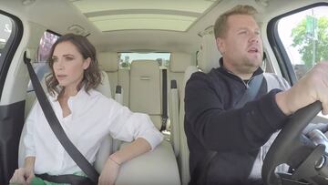 Victoria Beckham se sube al Carpool Karaoke de James Corden.