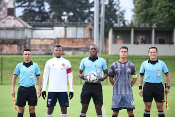 La Selección Colombia venció a Tigres en dos partidos amistosos disputados El Campinsito de Bogotá.