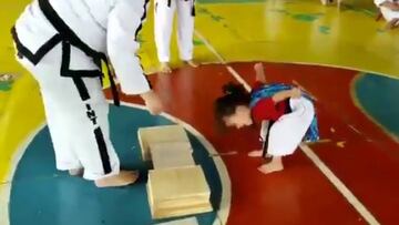 5 millones de visitas: el vídeo de la niña karateka que te sacará mas de una sonrisa