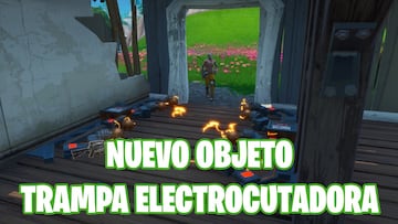 Fortnite Battle Royale - Temporada X: así es la nueva trampa electrocutadora