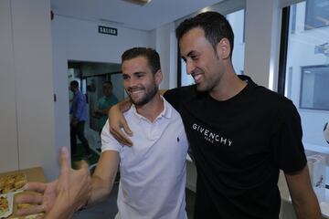 Nacho y Busquets.