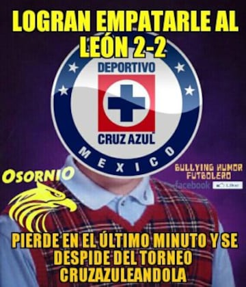 Cruz Azul perdió otra vez en la Liga MX pero se llevó sus memes