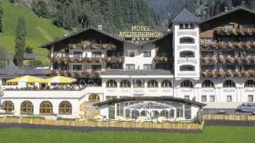 <b>EN PLENOS ALPES.</b> El cuartel general de España se encuentra en un marco incomparable.