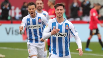 Javi Puado, jugador del Espanyol.