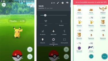 Truco para capturar un pokémon cuando Pokémon GO se bloquea