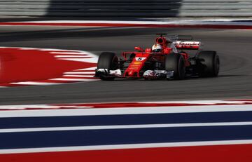 Sebastian Vettel con Ferrari.