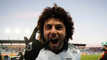 Futbol, Audax Italiano vs Colo Colo.
Fecha 18, campeonato Nacional 2022.
Los jugadores de Colo Colo celebran luego de ganar contra Audax Italiano durante el partido por la primera division disputado en el estadio El Teniente de Rancagua, Chile.
16/07/2022
Felipe Zanca/Photosport
Football, Audax Italiano vs Colo Colo.
18th date, 2022 National Championship.
Colo ColoÕs players celebrate after winning against Audax Italiano for the first division match held at El Teniente stadium in Rancagua, Chile.
07/16/2022
Felipe Zanca/Photosport