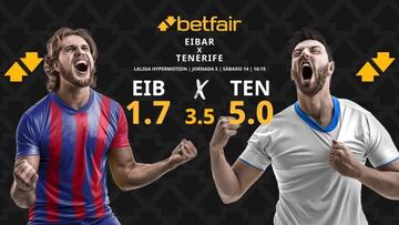 SD Eibar vs. CD Tenerife: horario, TV, pronósticos y clasificación