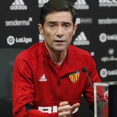 Marcelino: "No contemplamos otro escenario que no sea ganar"