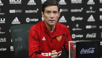 Marcelino: "No contemplamos otro escenario que no sea ganar"