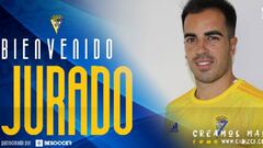 Jurado, nuevo jugador del C&aacute;diz