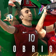 Ricardinho anuncia su adiós a la selección de Portugal