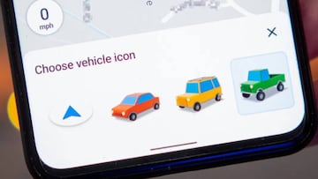 Cómo cambiar la flecha Google Maps de navegación por un coche