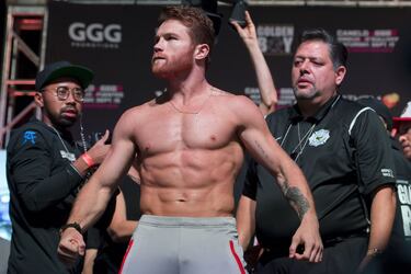 Canelo: "El cobarde es él y mañana le voy a enseñar"