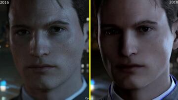 Evolución gráfica de Detroit Become Human de 2016 a 2018