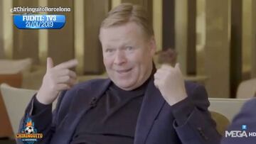 Koeman sobre la cantera del Barça: Emociona a los culés