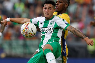 Partido entre Atlético Nacional y Atlético Huila en el estadio Atanasio Girardot, por la sexta fecha de la Liga BetPlay I-2023.