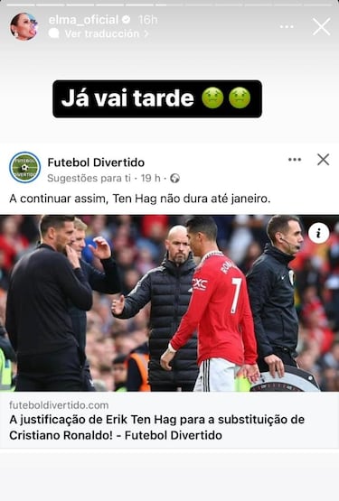 La hermana de Cristiano y la marcha de Ten Hag: ¡°Ya es tarde¡±