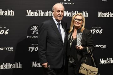 El exseleccionador español de fútbol Vicente del Bosque durante el photocall del acto de entrega de los Premios Mem's Health