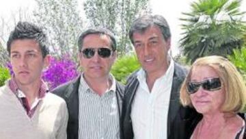 <b>ANIVERSARIO. </b>Nogués festejó su cumpleaños en familia.