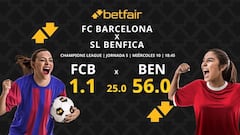 FC Barcelona vs. SL Benfica: horario, dónde ver, pronósticos y clasificación