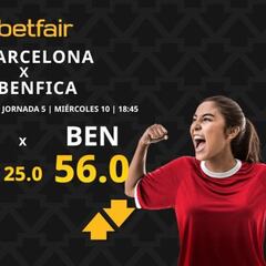 FC Barcelona vs. SL Benfica: horario, dónde ver, pronósticos y clasificación