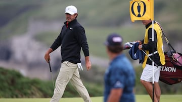 The conditions at Royal Portrush are making things difficult for the world’s best golfers. The weather hasn’t been too bad, but the course itself is frustrating for even the top players.