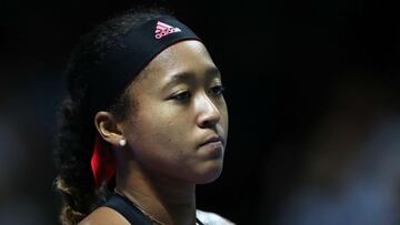 Injured Osaka bows out of WTA Finals, Bertens progresses