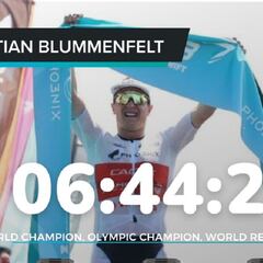 Kristian Blummenfelt y Kat Matthews hacen historia en el Ironman