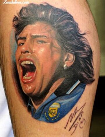 Diego Armando Maradona. 