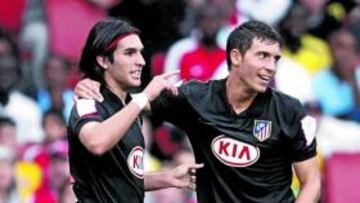 <b>EL FUTURO. </b>Abel está dando oportunidades en esta pretemporada a Borja y Pacheco y están respondiendo. Hoy tendrán minutos frente al Deportivo. Este año pueden ser importantes.