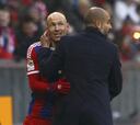 Robben: "Puedo hablar a las tres de la mañana con Guardiola"