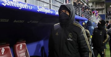 Militao, en el Eibar-Real Madrid.