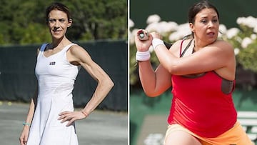 Bartoli, en 2016 y el pasado mes de junio.