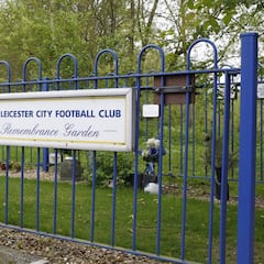 Jardín del recuerdo: homenaje del Leicester a sus fallecidos