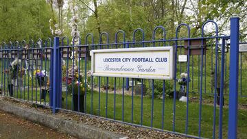 Jard¨ªn del recuerdo: homenaje del Leicester a sus fallecidos