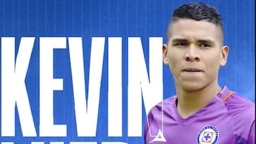 Kevin Mier fue presentado como nuevo jugador de Cruz Azul