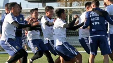 Argentina entrena en Madrid y piensa en Marruecos