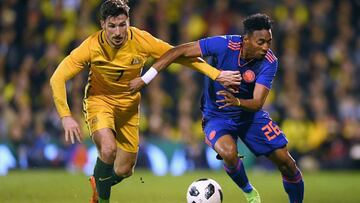 Colombia 0-0 Australia: Empate en Londres