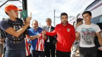 El Atlético ya está en Valladolid